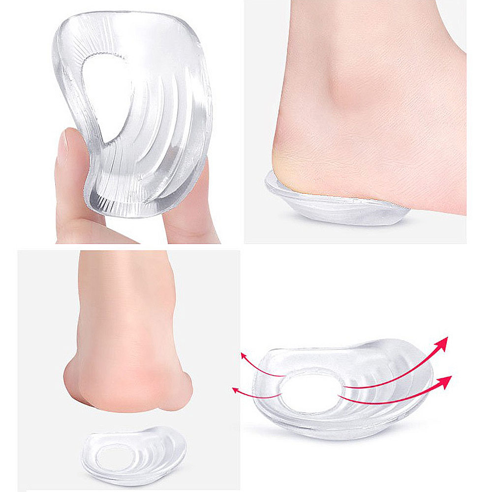오다리 패드 실리콘 휜다리 깔창 교정깔창 우레탄 요족깔창 안짱다리 - 상세 이미지 2