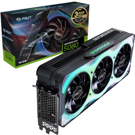 PALIT 지포스 RTX 5080 GAMEROCK OC D7 16GB 이엠텍 _GSTON