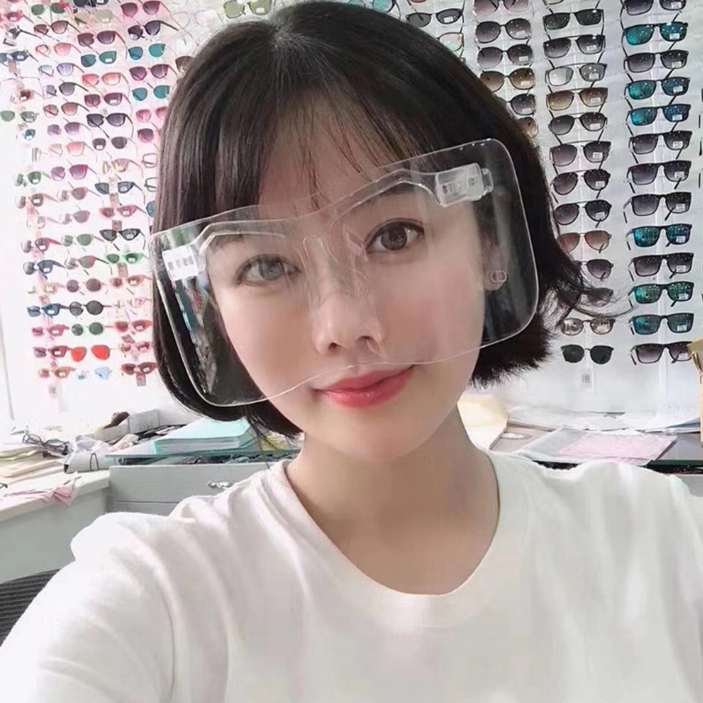 와이드 눈 보호안경 비말 안경 방역 비말 투명 실험용 의료용 고글 다이소 코로나 주다사 - 상세 이미지 3