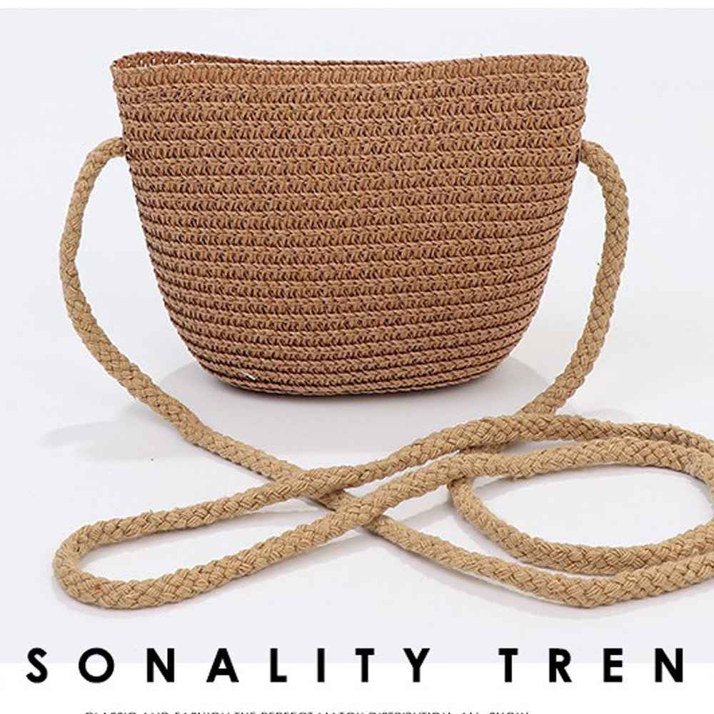 왕골 미니가방 라탄 크로스백 밀짚 여름 미니백