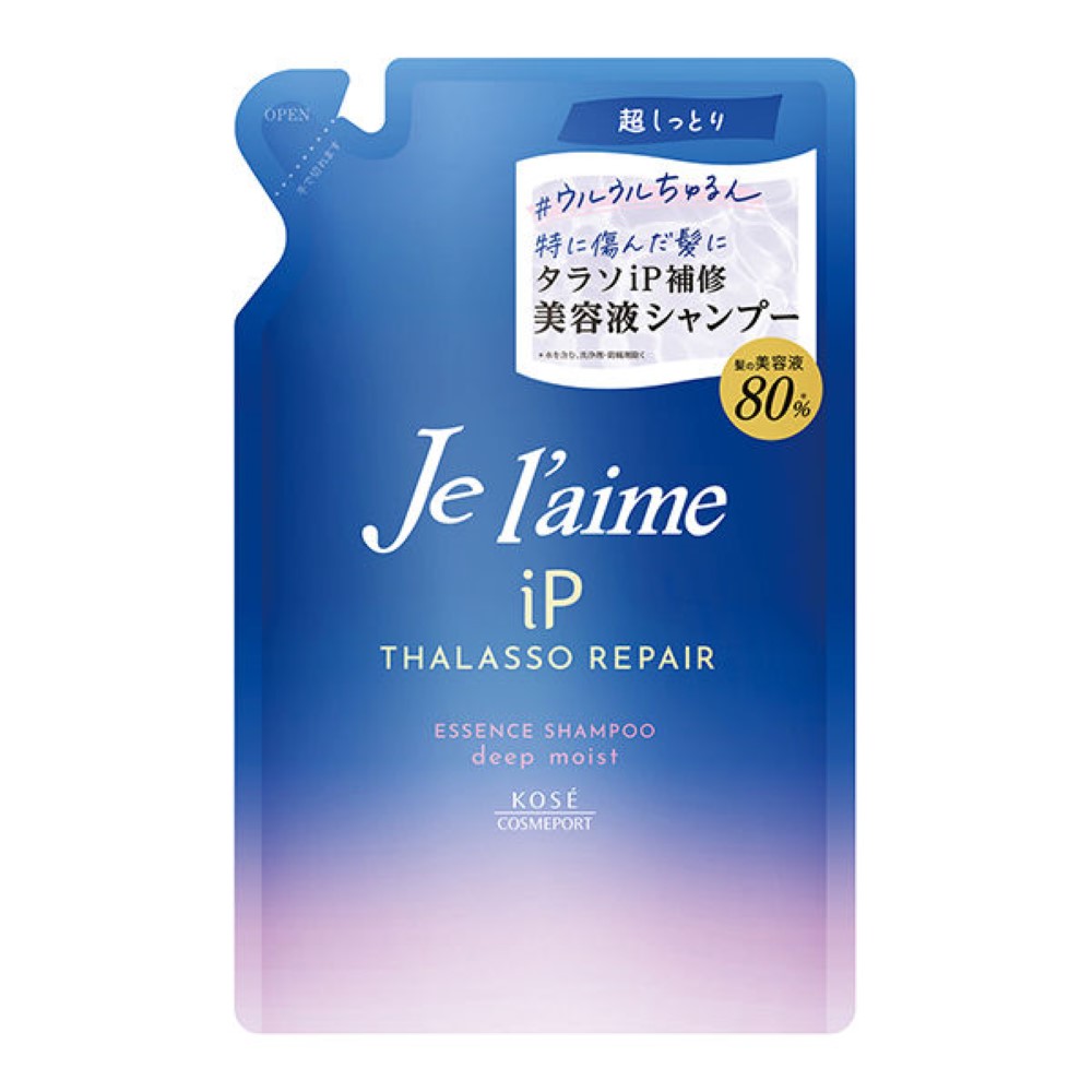 쥬레므ip 타라소 리페어 딥모이스트 보수미용액 리필 340ml 샴푸