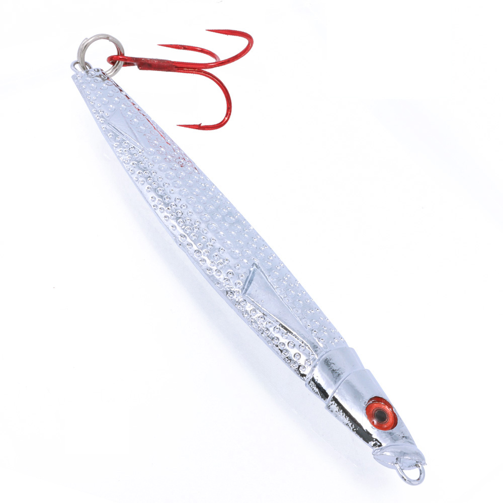 캣츠크로우 멸치지그 대삼치 메탈지그 크롬 삼치 트레블훅, 30g - 상품 이미지