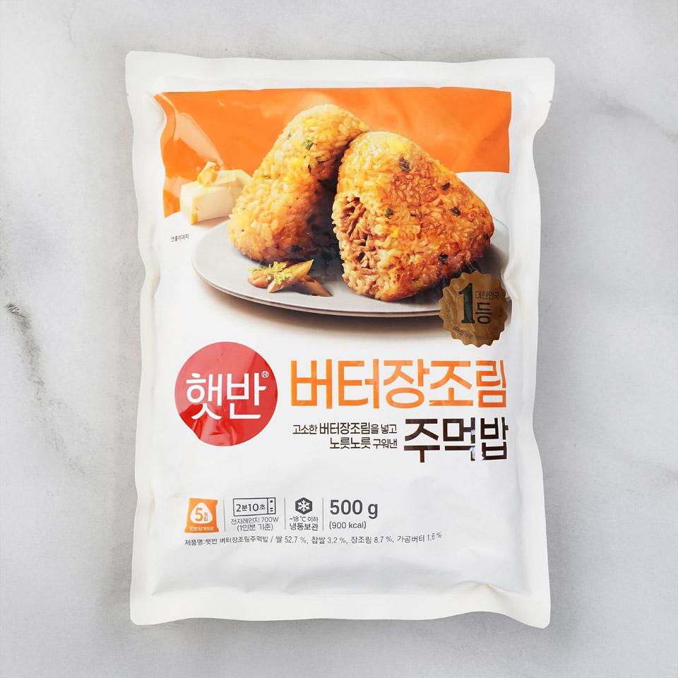 메가마트 CJ 비비고 버터장조림 주먹밥 500g - 메인 이미지