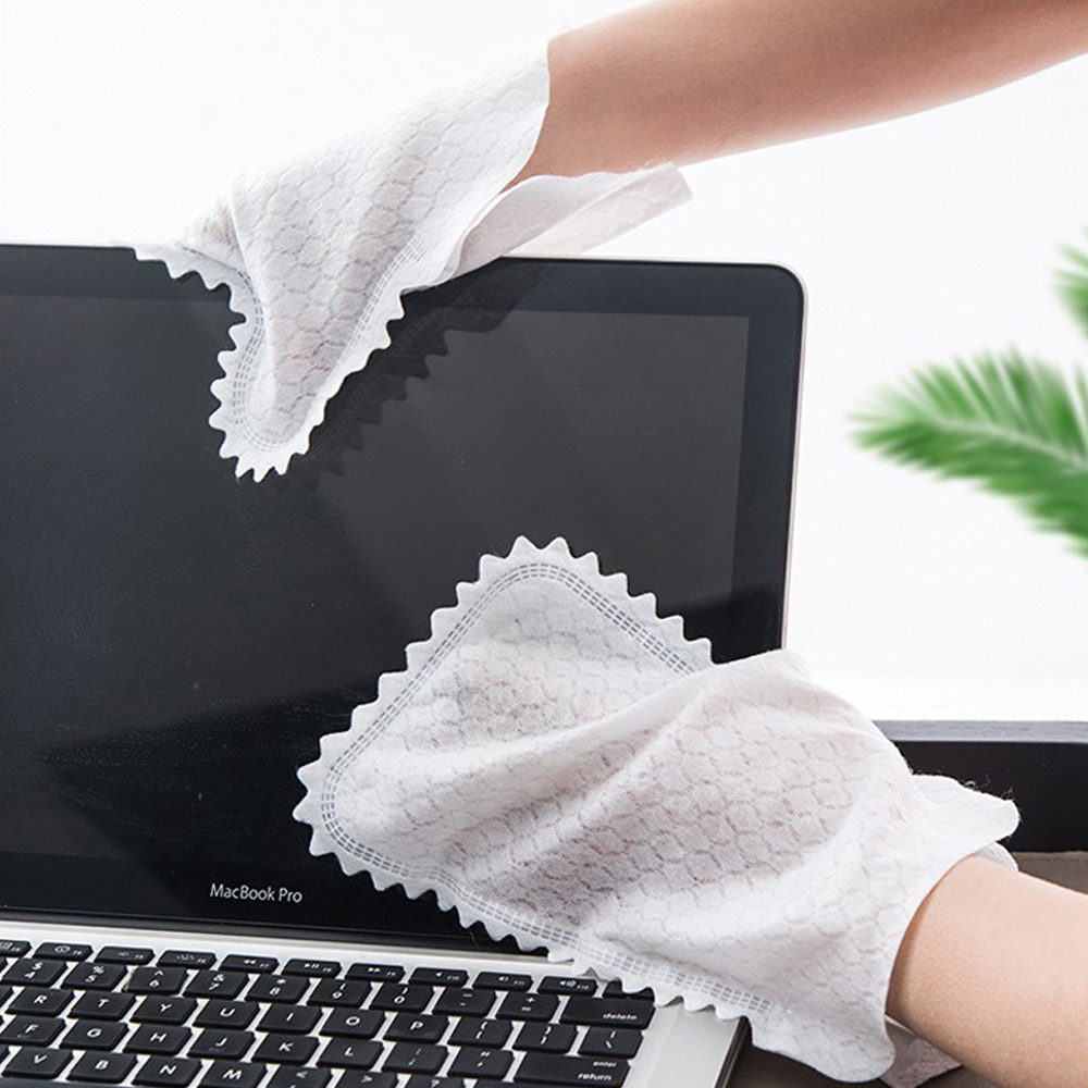 10p 일회용 청소장갑 정전기 먼지 제거 청소포