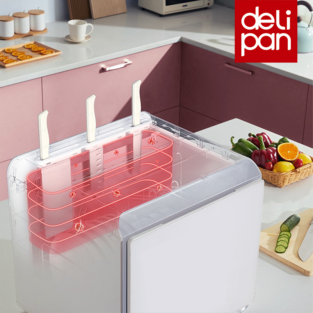 (신제품) 델리팬 식기건조기 올스텐 UV소독기 젖병소독기 칼 도마 살균 DEL-DS30 이미지 3