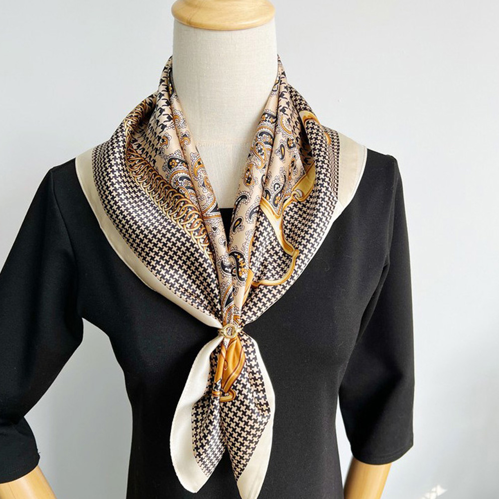 프리미엄 미니 사각 스카프 쁘띠 방도