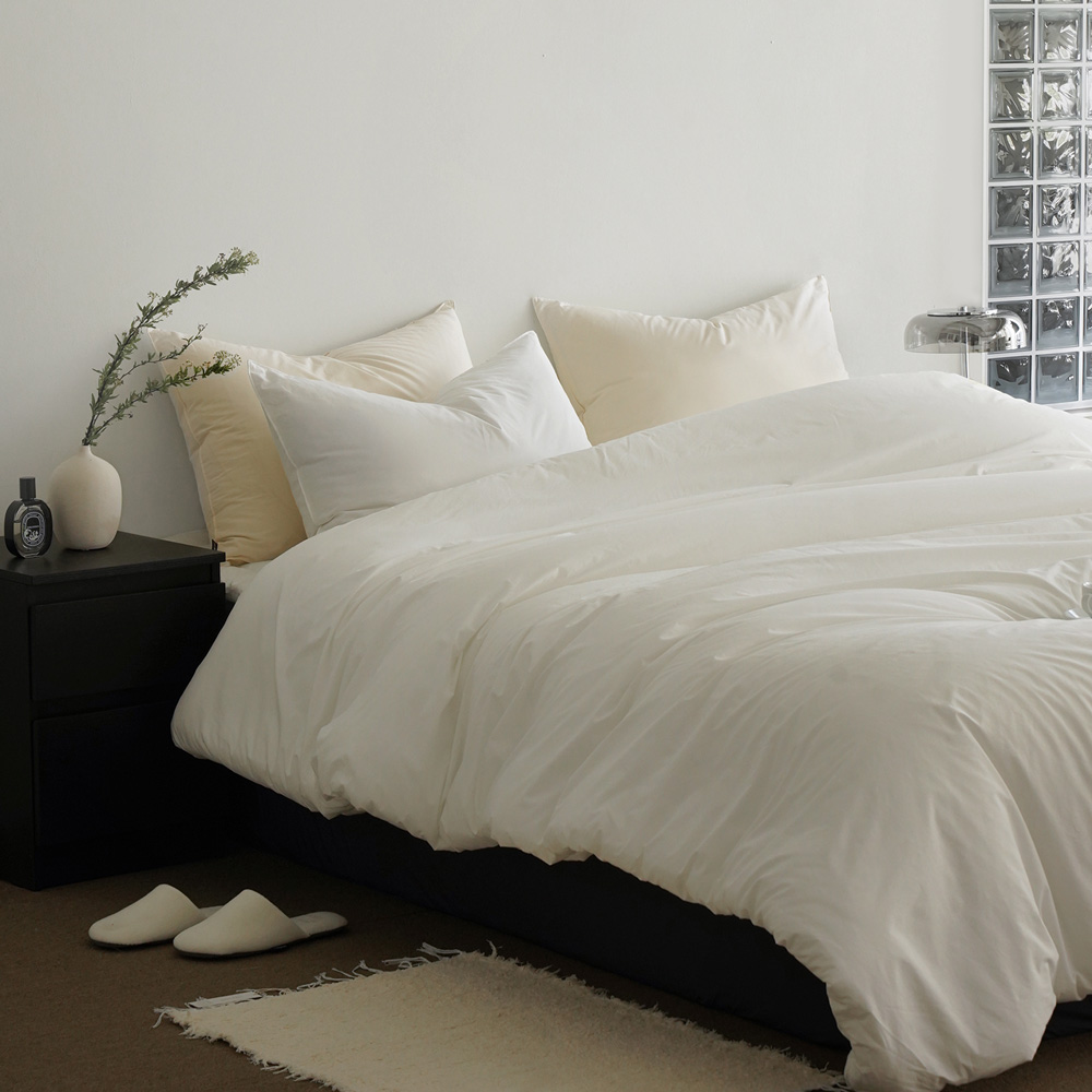 누비지오 울트라 플러피 호텔 100수 고밀도 순면 사계절 무봉제 차렵이불 SS