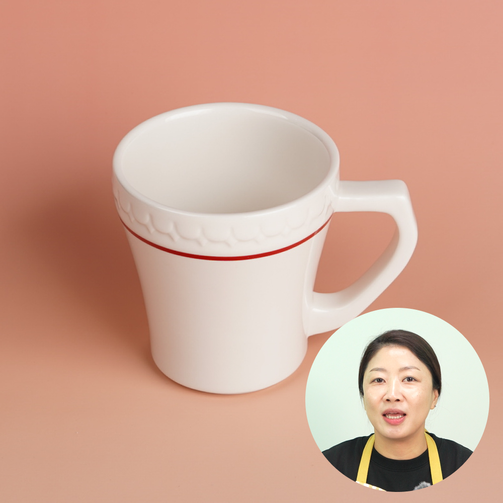 시라쿠스 쉐난고 카디날 카디널 머그잔 도자기 컵세트 라운드머그 400ml - 메인 이미지