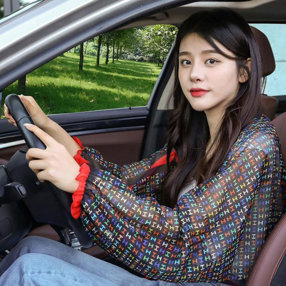 햇빛 차단 쉬폰 볼레로 운전가디건 볼레로가디건 숏 미니 여름 코디 플라워 H 시폰