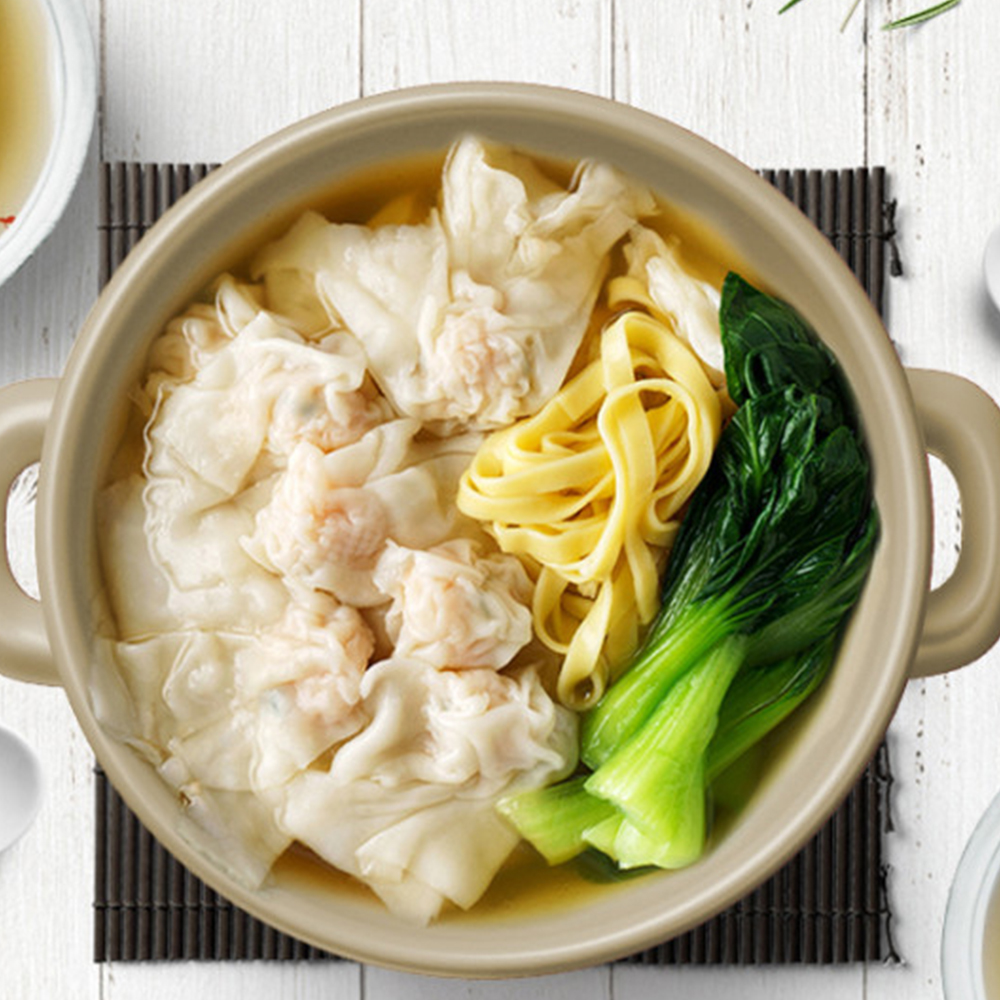 [2인세트]부산완당 고기/새우완당 2인분 1세트 /구름처럼 부드러운 알천 홍콩식완탕 - 상세 이미지 2