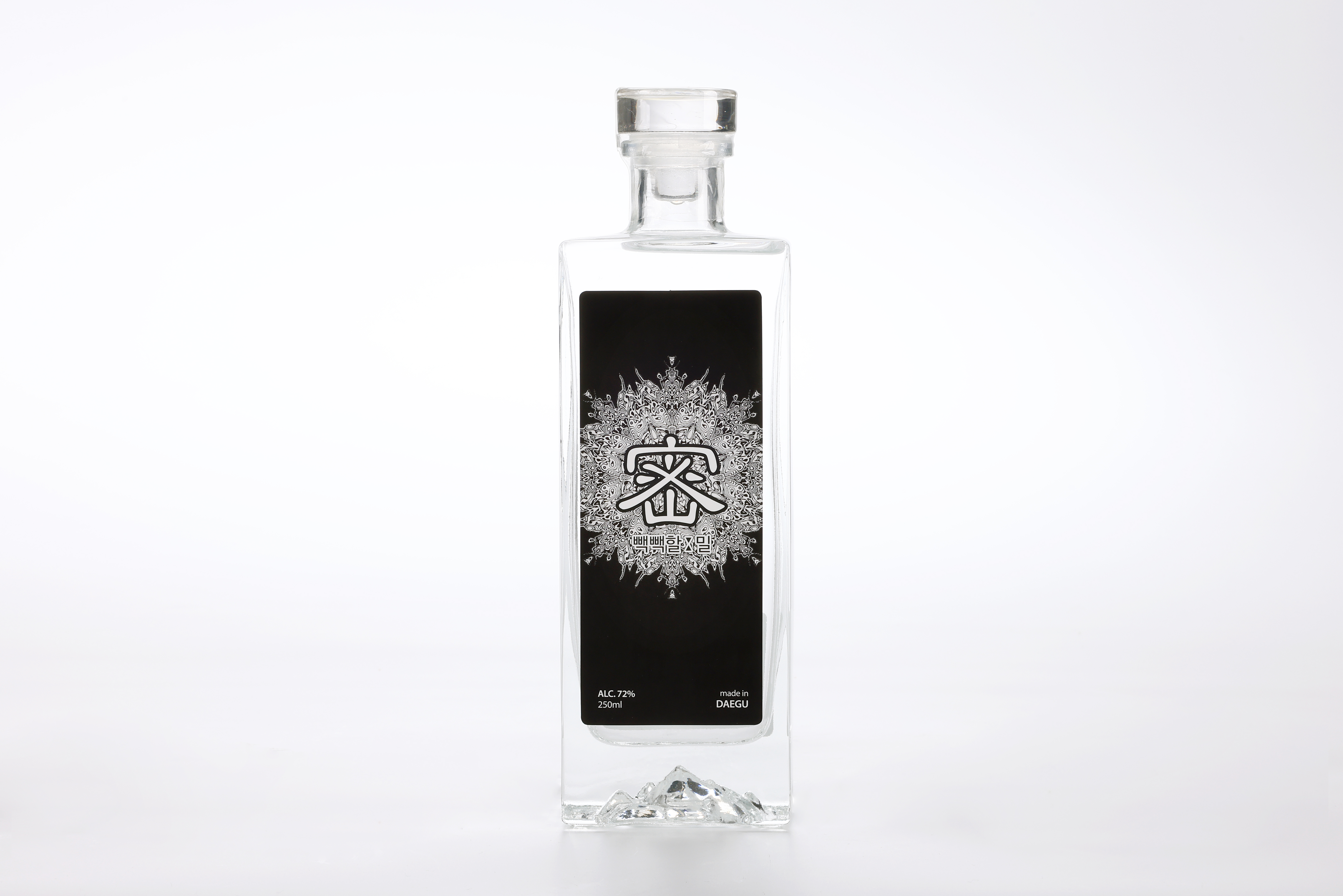 대구전통주 전통주 한국술 최고도수 72도밀72 250ml 전통 소주 - 메인 이미지