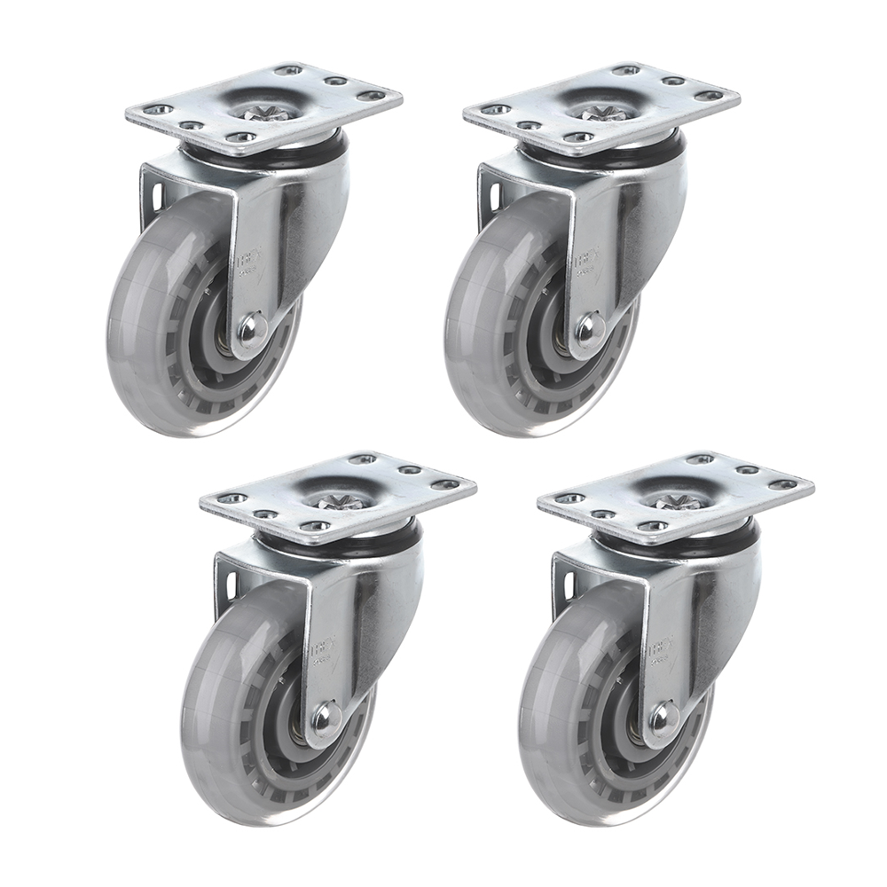 바퀴 공룡카트/달리 시즌1 카트소/중 10cm 인라인바퀴 고정2개+회전2개