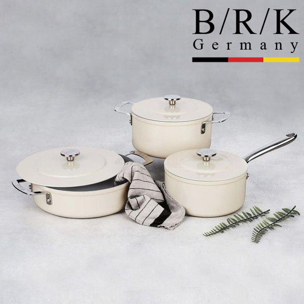 독일 BRK냄비 신혼냄비세트 무연마제 인덕션용 냄비 명품 2종