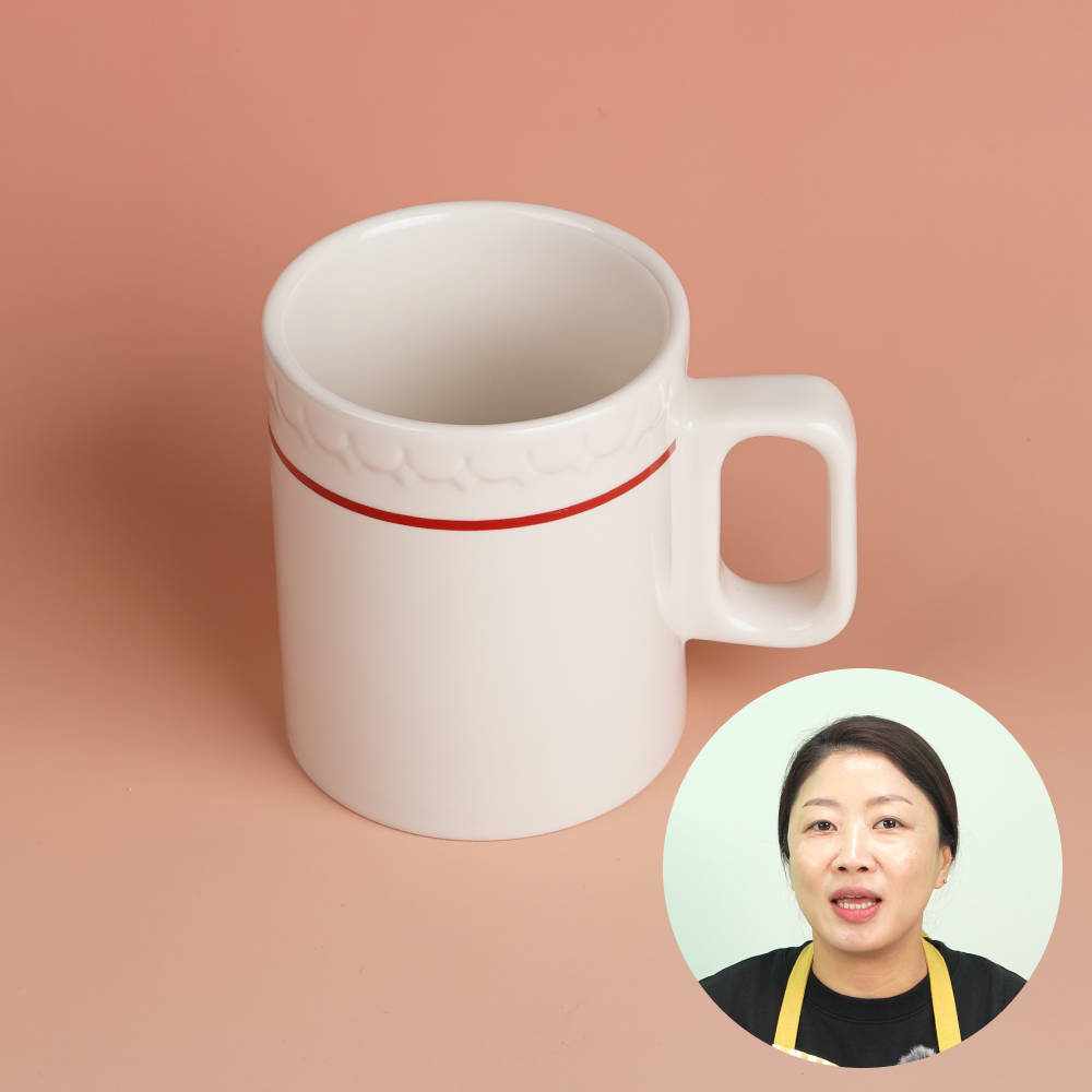 시라쿠스 쉐난고 카디날 카디널 머그잔 도자기 컵세트 일자머그 400ml - 메인 이미지
