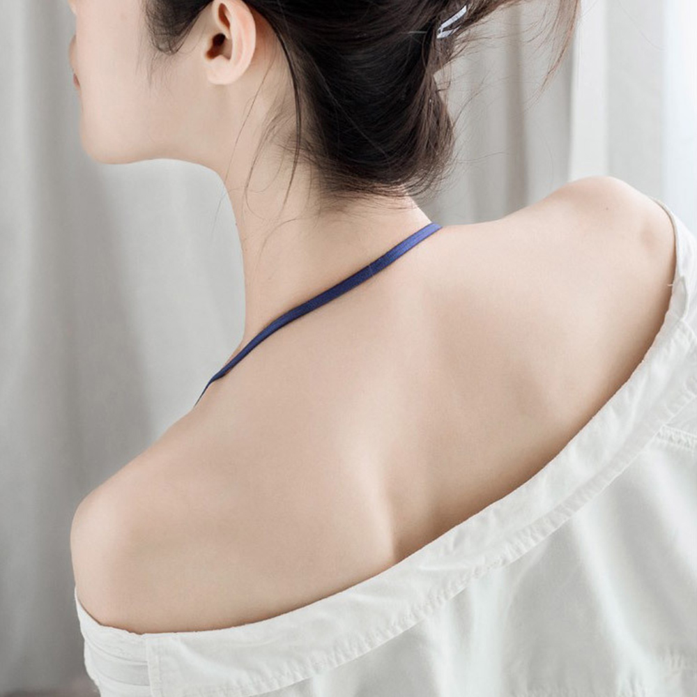 오프숄더 홀터넥 브라끈 패션 누드끈 브래지어끈 얇은 어깨끈 브라자끈 - 상세 이미지 3