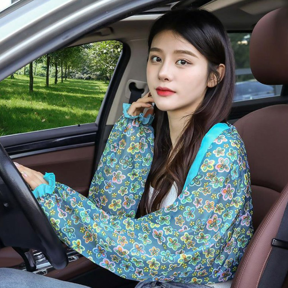 햇빛 차단 쉬폰 볼레로 운전가디건 볼레로가디건 숏 미니 여름 코디 플라워 H 시폰 이미지 2