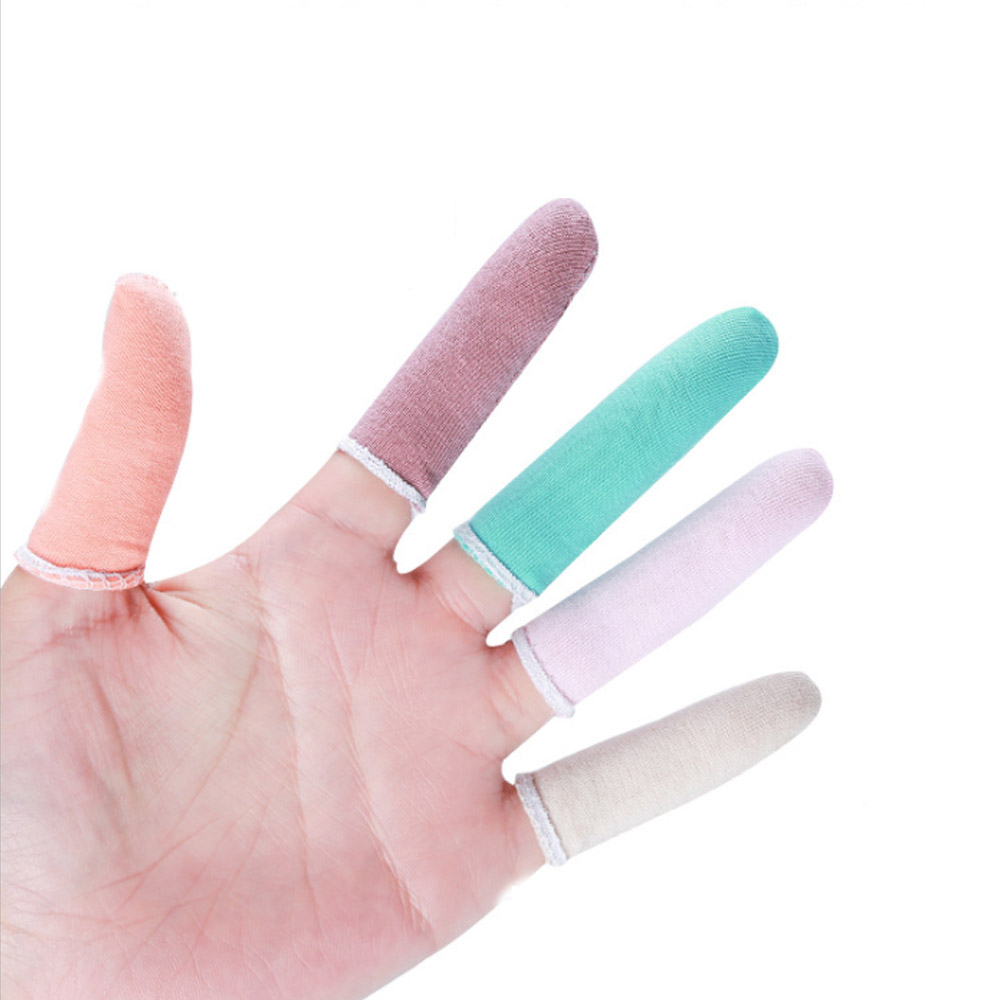 면골무 손가락골무 10p 손가락보호 씌우개 핑거 슬리브 - 상세 이미지 3