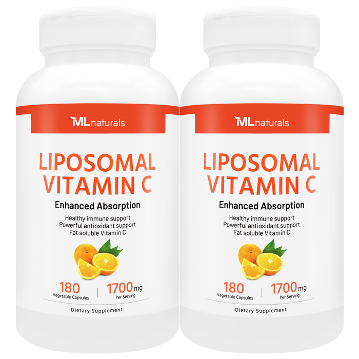 마이라이프내추럴스 리포좀 비타민C 1700mg 180야채캡슐 180캡슐, 2개 - 메인 이미지