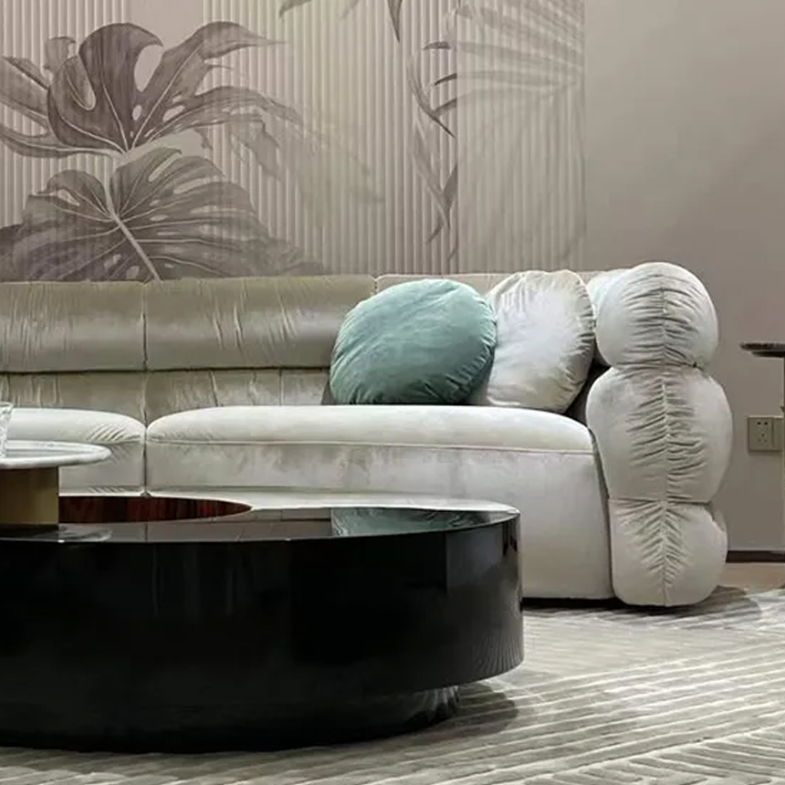 바머 패브릭 조약돌 거실 소파 Bomber Sofa - 상세 이미지 5