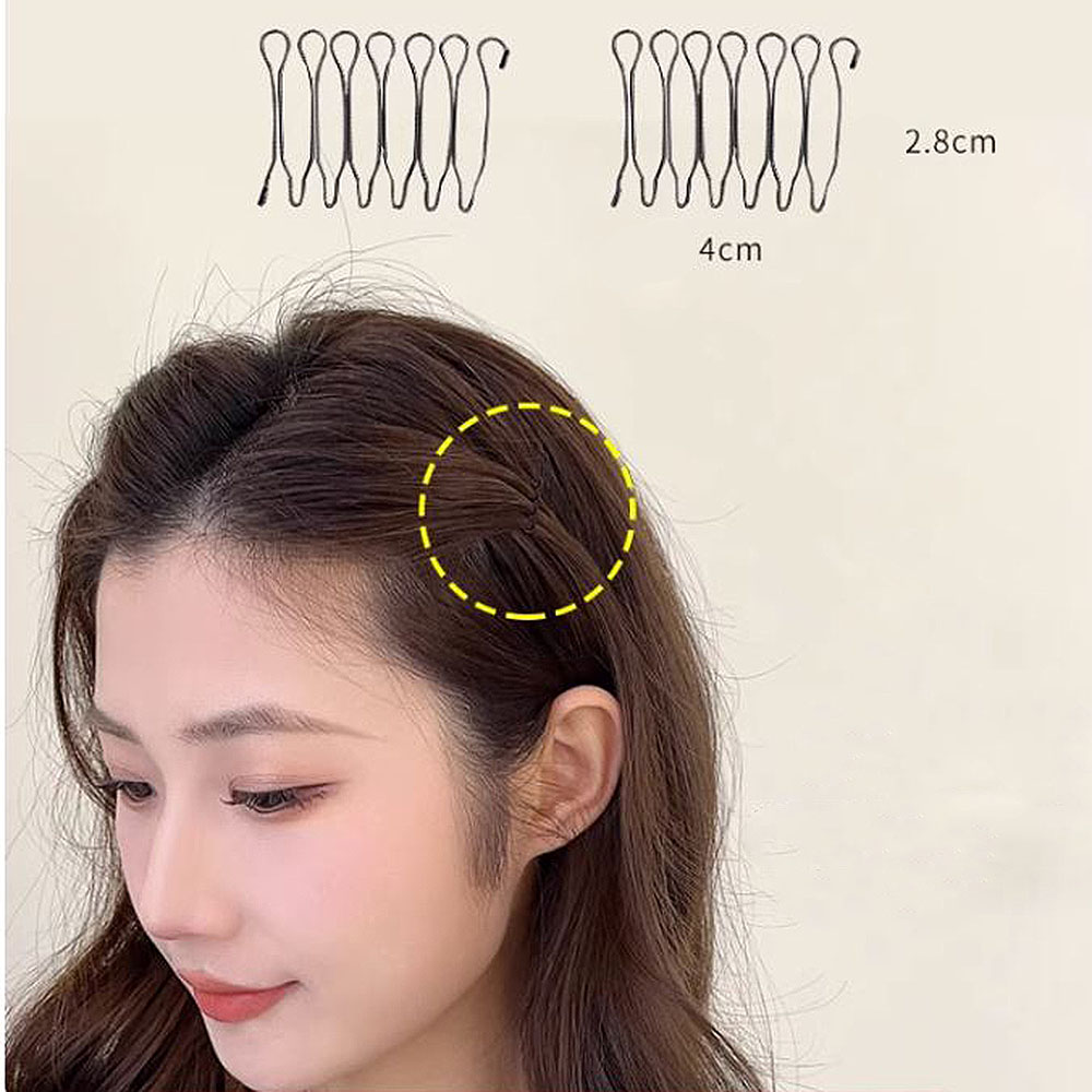 잦머리 정리 빗핀 추천 앞머리 고정 옆머리 머리띠 헤어 액세서리 활용법