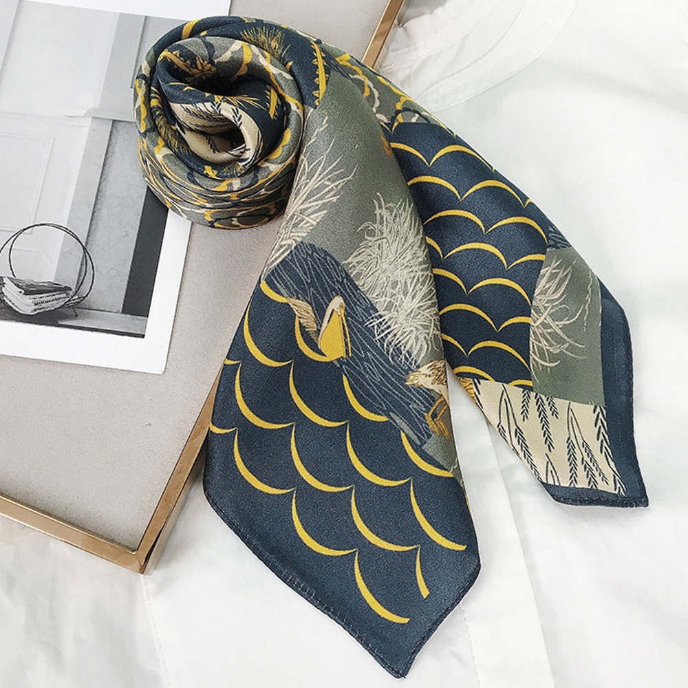 프리미엄 미니 사각 스카프 쁘띠 방도