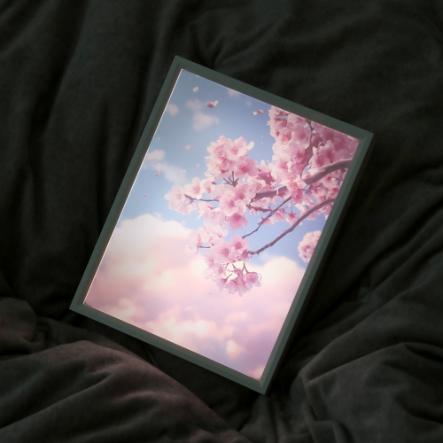 라인트 벚꽃 LED 무드등 / 거울