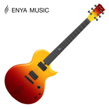 Enya 엔야 노바 고 소닉 스마트 카본 일렉기타 NOVA GO SONIC Volcano Red