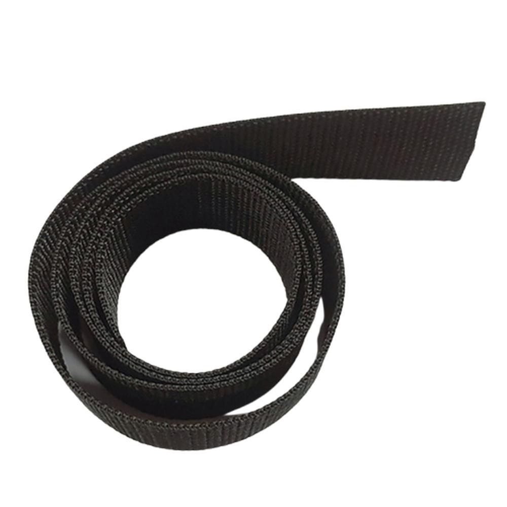 DIY 벨트 부자재 가방끈 다용도 웨이빙스트랩 블랙 30mm