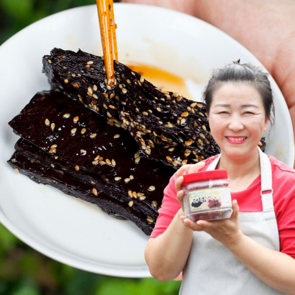김장아찌 짱아찌 순창 전통한식간장 절임 500g 명가 - 상품 이미지
