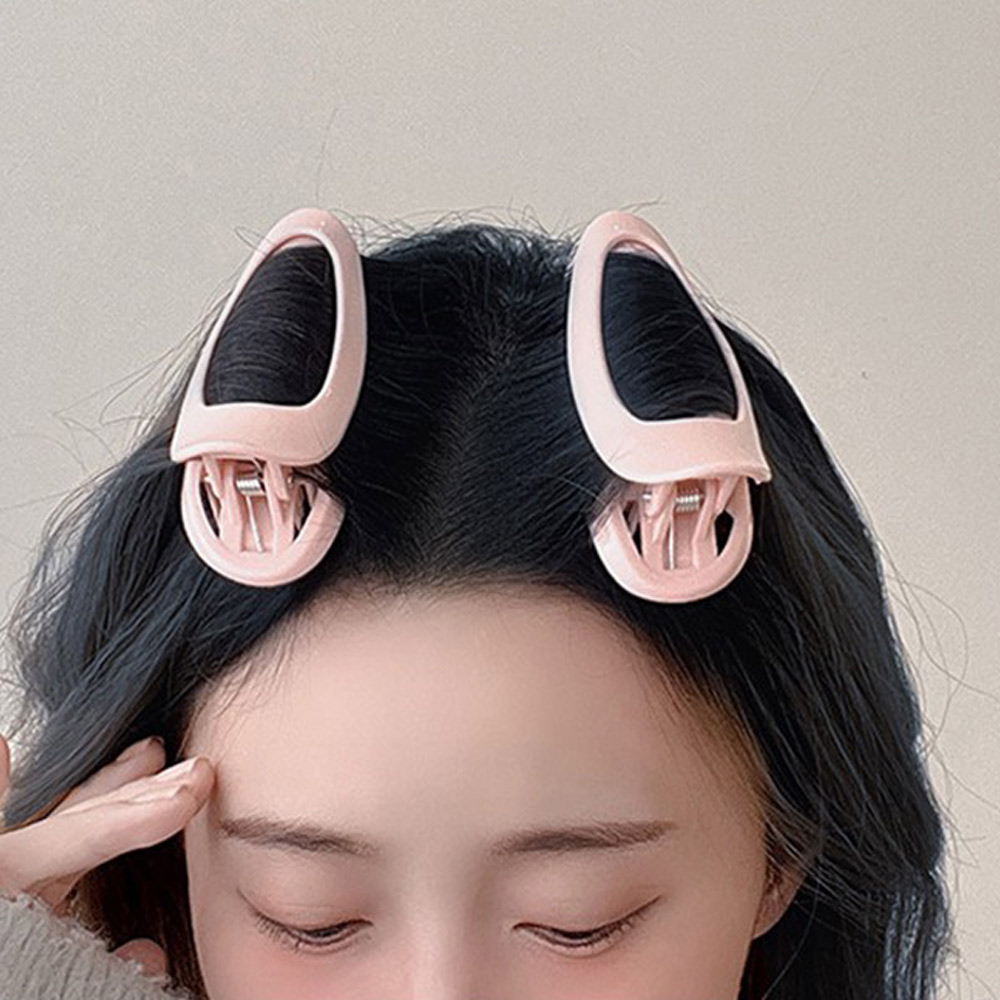 가르마 볼륨 헤어집게 뿌리 집게핀 헤어롤 옆머리 앞머리펌 그루프 - 상세 이미지 5