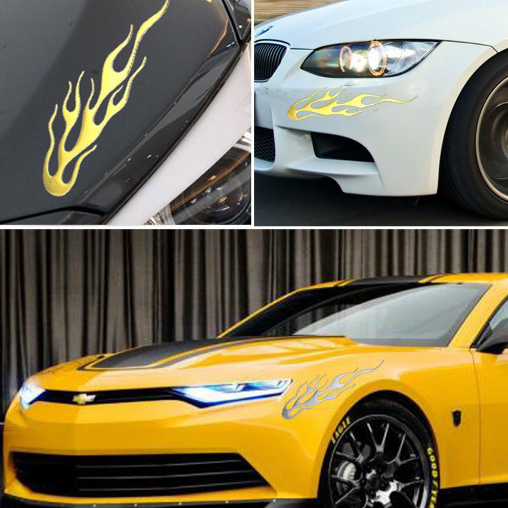 불꽃 자동차 스티커