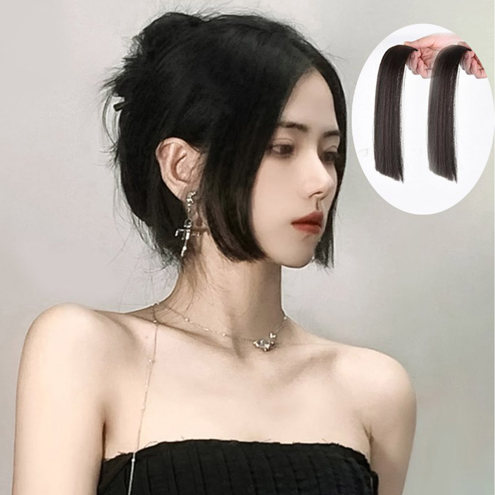히메컷 ﻿가발 사이드 뱅 앞머리 옆머리 부분 가발 - 상세 이미지 2