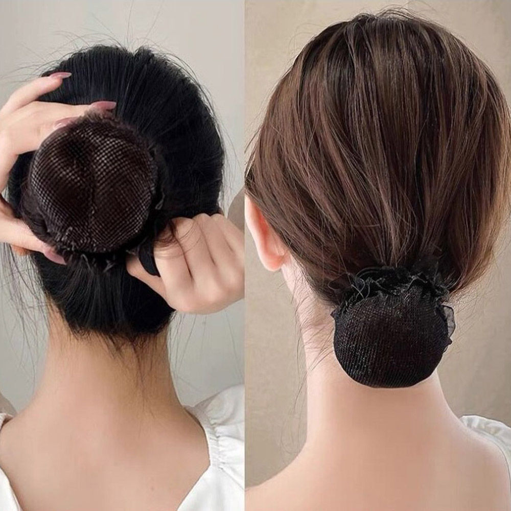 승무원 헤어망 간호사 면접 헤어망 사용법 머리끈 헤어망 면접용 헤어망
