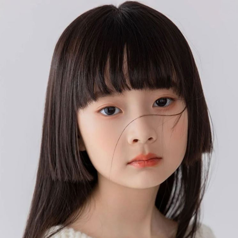 히메컷 ﻿가발 사이드 뱅 앞머리 옆머리 부분 가발 이미지 7