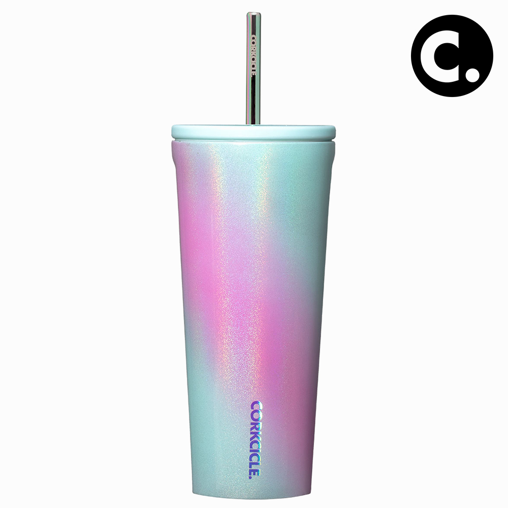 콕시클 콜드컵 텀블러 대용량 빨대 스텐 진공 보온 보냉 벤티 710ml, 유니콘 원더랜드 - 메인 이미지