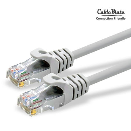 CAT.6 UTP 기가 다이렉트 완성형 랜케이블 회색 30M