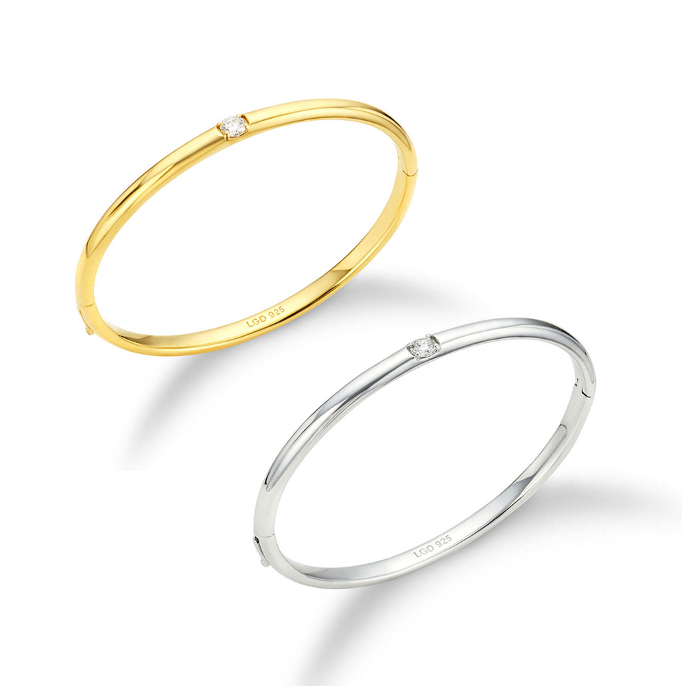 [이에르로르] 에센스 실버 랩다이아 뱅글 0.3CT 2종 택1 HL4B52434 - 상세 이미지 2