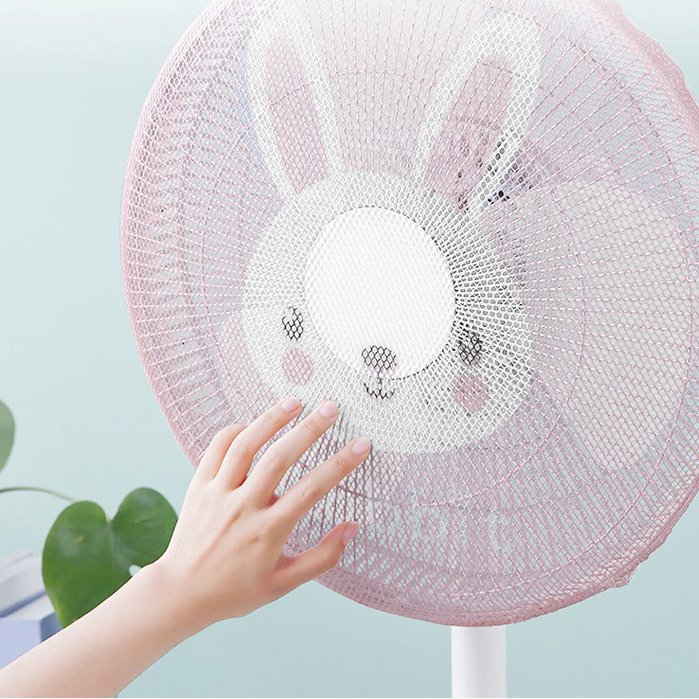 선풍기 안전망 캐릭터선풍기망 커버 보호망 안전커버 - 상세 이미지 4