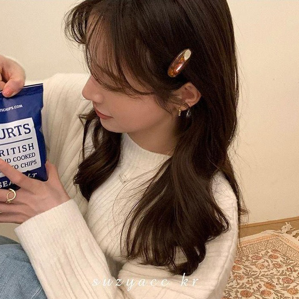 마블 앞머리 핀 옆머리핀 포인트 헤어 삔 고정 클립 미니 집게핀 - 상세 이미지 3