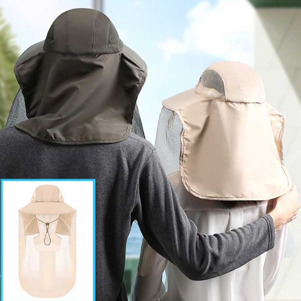 해충퇴치 방충망 모자 방충모자 모기 방충모 낚시 농사 벌초 등산 벌망 말벌 - 상세 이미지 3