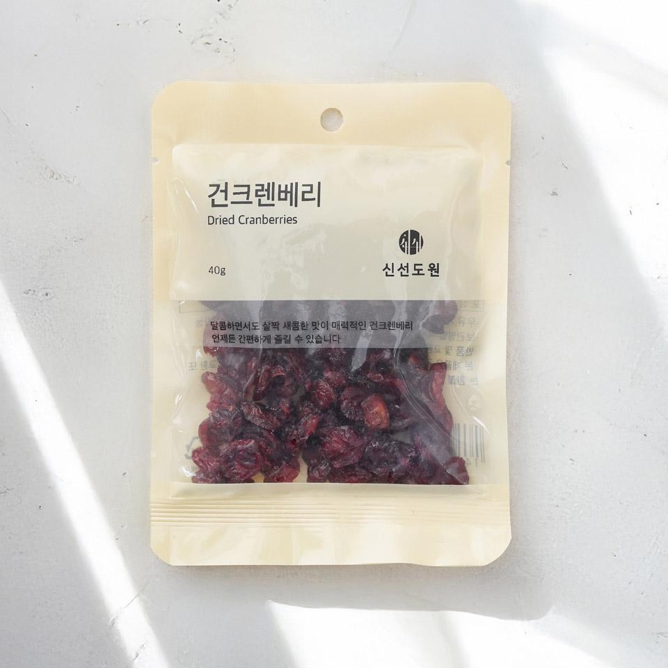 메가마트 신선도원 건크랜베리 40g - 상품 이미지