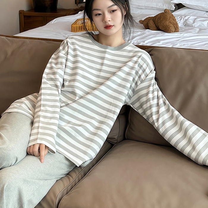 브라켓잠옷 상하의 홈웨어 집순이옷 - 상품 이미지
