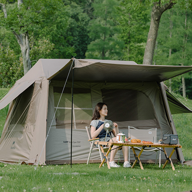 네이처하이크 빌리지 6.0 퀵오픈 텐트 자동 원터치 리빙쉘 쉘터 캐빈형 오토매틱