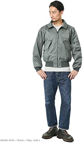 휴스턴 5CW45P-NM NOMEX CWU-45P 플라이트 자켓 세이지 - 상세 이미지 4