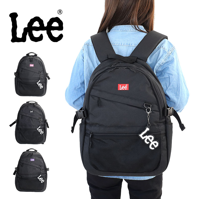 리 LEE DEBBIE 백팩 배낭 데이팩 대용량 25L 학생용 로고 가방 320-4910 - 메인 이미지