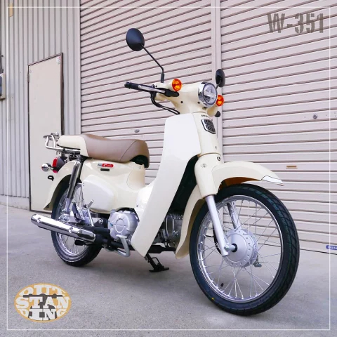 혼다 HONDA 아웃스탠딩 더블 시트 슈퍼커브 크로스커브 W-351 - 상세 이미지 4