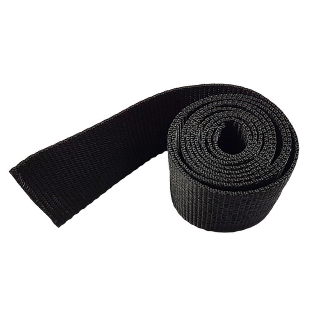 DIY 벨트 부자재 가방끈 다용도 웨이빙스트랩 블랙 50mm 넓은 와이드
