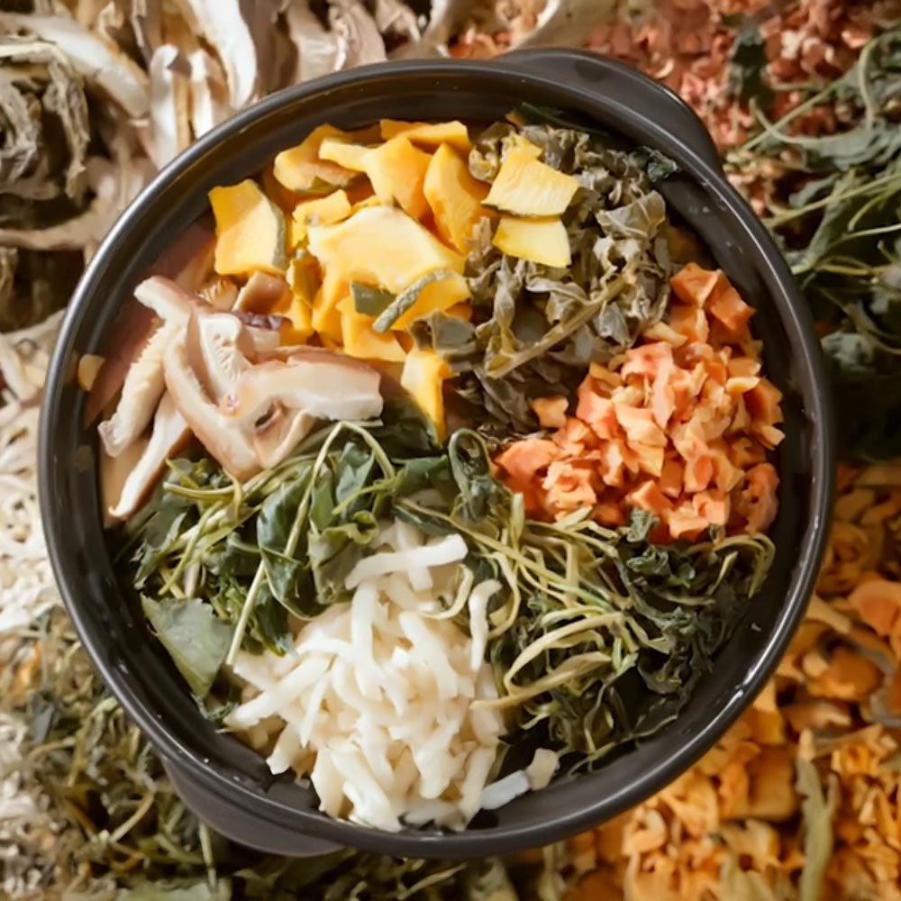 양용진 제주어멍 7채 영양나물 15팩 건강식 간편식 저속노화 나물 채소 건조야채 - 상세 이미지 5