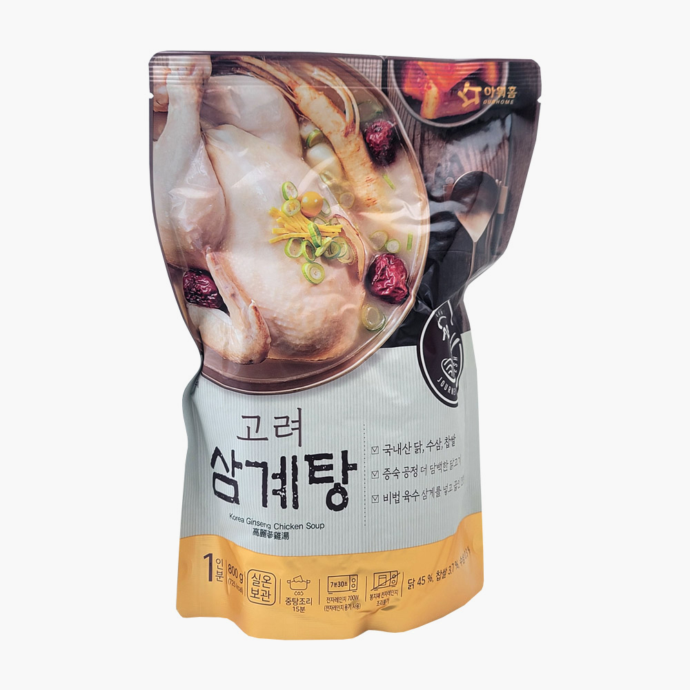 아워홈 고려 삼계탕 800g : 푸드홀릭몰