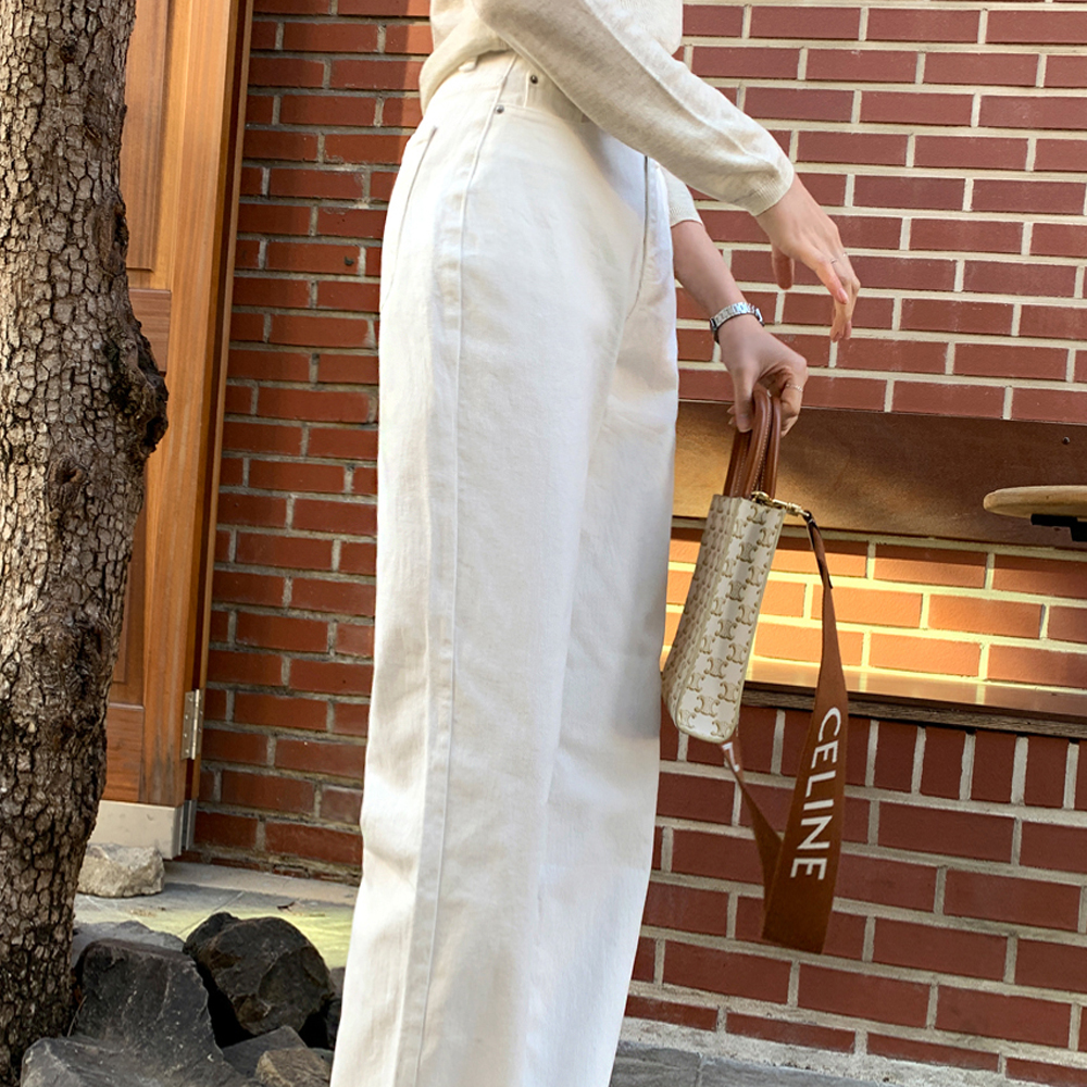 마디인 속밴딩 와이드핏 팬츠 - 상세 이미지 4